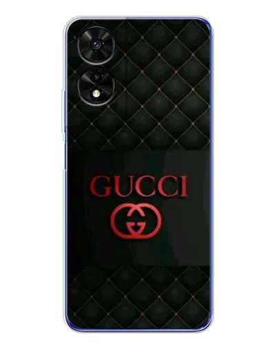 Чохол для TCL 505 з картинкою «Gucci — стьобаний чорний»