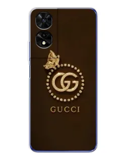 Чохол для TCL 505 з картинкою «Gucci — золотий метелик» Чохол для TCL 505 з картинкою «Gucci — золотий метелик»