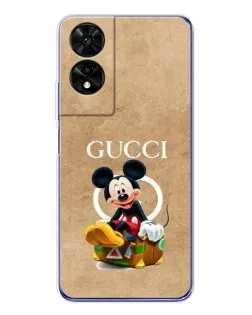 Чохол для TCL 505 з картинкою «Міккі Маус Gucci — крафт» Чохол для TCL 505 з картинкою «Міккі Маус Gucci — крафт»