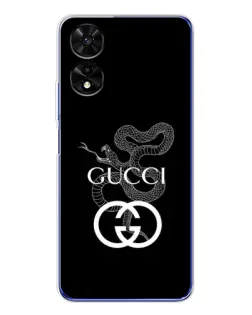 Чохол для TCL 505 з картинкою «Gucci — срібна змія» Чохол для TCL 505 з картинкою «Gucci — срібна змія»
