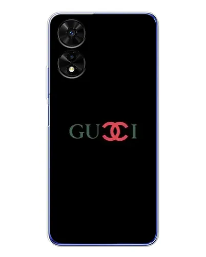 Чохол для TCL 505 з картинкою «Gucci — червоний градієнт»