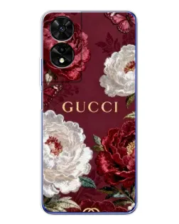 Чохол для TCL 505 з картинкою «Gucci — бордові троянди» Чохол для TCL 505 з картинкою «Gucci — бордові троянди»