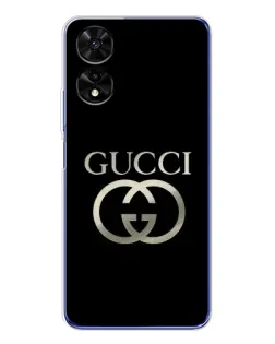 Чохол для TCL 505 з картинкою «Gucci — золото на чорному» Чохол для TCL 505 з картинкою «Gucci — золото на чорному»