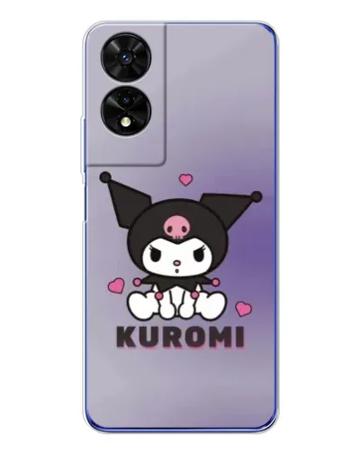 Чохол для TCL 505 з картинкою «Kuromi — фіолетовий арт» Чохол для TCL 505 з картинкою «Kuromi — фіолетовий арт»