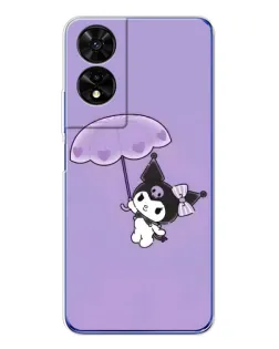 Чохол для TCL 505 з картинкою «Kuromi з парасолькою»