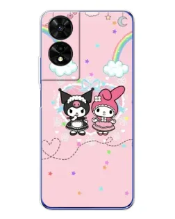 Чохол для TCL 505 з картинкою «My Melody та Kuromi»