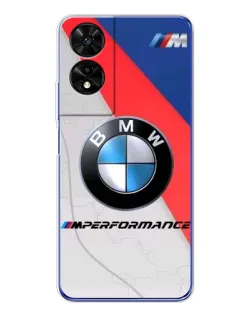 Чехол для TCL 505 с картинкой «BMW Performance стиль»
