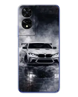 Чехол для TCL 505 с картинкой «BMW сквозь туман»