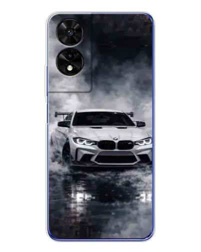 Чехол для TCL 505 с картинкой «BMW сквозь туман»