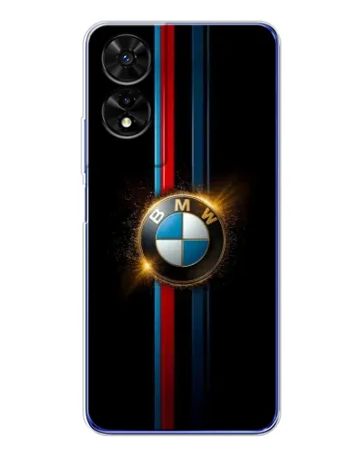 Чехол для TCL 505 с картинкой «BMW M-Power неон»