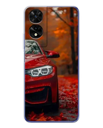 Чехол для TCL 505 с картинкой «Осенняя BMW M4»