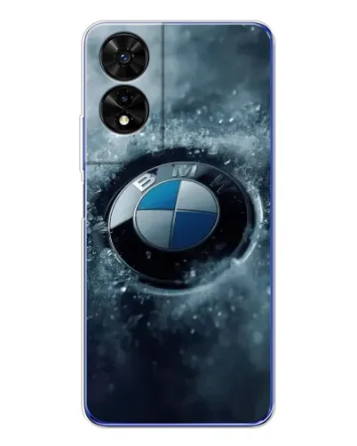 Чехол для TCL 505 с картинкой «Логотип BMW — лед» Чехол для TCL 505 с картинкой «Логотип BMW — лед»