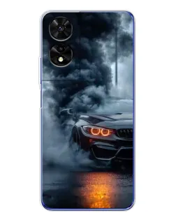 Чехол для TCL 505 с картинкой «BMW M-Power — абстракция»