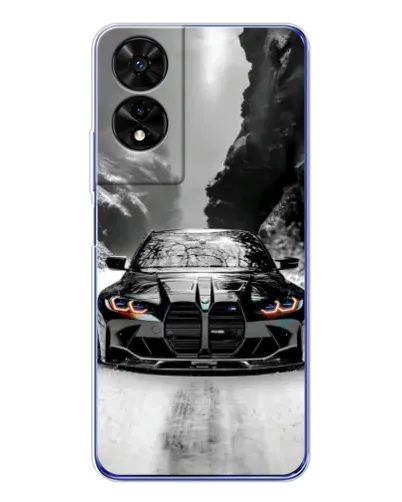 Чехол для TCL 505 с картинкой «BMW — акварельный дрифт» Чехол для TCL 505 с картинкой «BMW — акварельный дрифт»