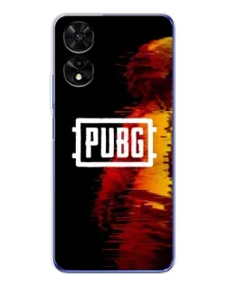 Чохол для TCL 505 з картинкою «Яскравий логотип PUBG»