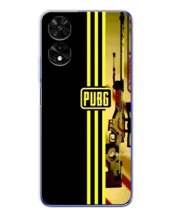 Чохол для TCL 505 з картинкою «PUBG — камуфляжний шолом»
