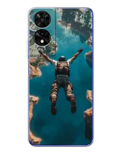 Чохол для TCL 505 з картинкою «PUBG — вільне падіння»