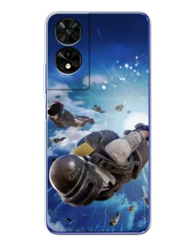Чохол для TCL 505 з картинкою «Десант PUBG — стрибок» Чохол для TCL 505 з картинкою «Десант PUBG — стрибок»