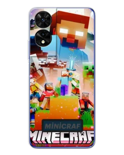 Чохол для TCL 505 з картинкою «Minecraft герої гри» Чохол для TCL 505 з картинкою «Minecraft герої гри»