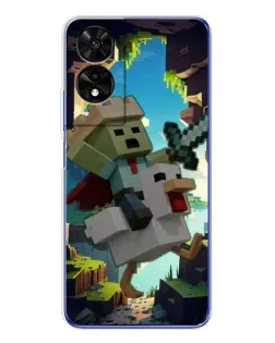 Чохол для TCL 505 з картинкою «Стів та гусь» Чохол для TCL 505 з картинкою «Стів та гусь»
