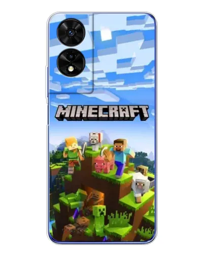 Чохол для TCL 505 з картинкою «Minecraft класичний світ» Чохол для TCL 505 з картинкою «Minecraft класичний світ»