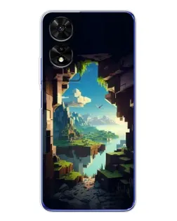 Чохол для TCL 505 з картинкою «Вид з печери»