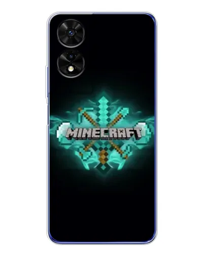 Чохол для TCL 505 з картинкою «Minecraft Diamond лого» Чохол для TCL 505 з картинкою «Minecraft Diamond лого»