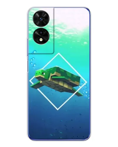 Чохол для TCL 505 з картинкою «Черепаха Minecraft» Чохол для TCL 505 з картинкою «Черепаха Minecraft»