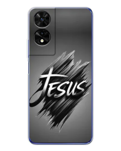 Чохол для TCL 505 з картинкою «Напис Jesus Graffiti» Чохол для TCL 505 з картинкою «Напис Jesus Graffiti»