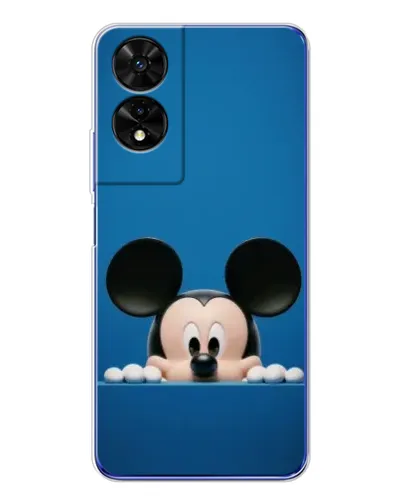 Чехол для TCL 505 с картинкой «Микки выглядывает»