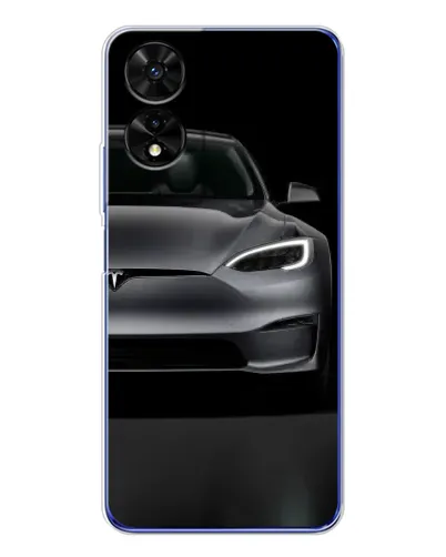 Чехол для TCL 505 с картинкой «Tesla Model S Look»