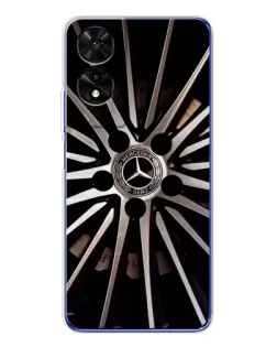 Чехол для TCL 505 с картинкой «Диск Mercedes»