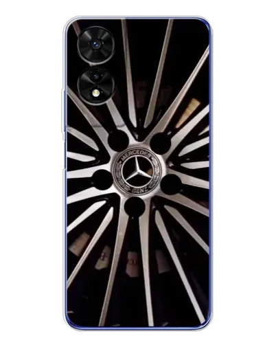 Чехол для TCL 505 с картинкой «Диск Mercedes»