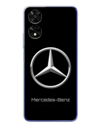 Чехол для TCL 505 с картинкой «Mercedes Silver Logo»