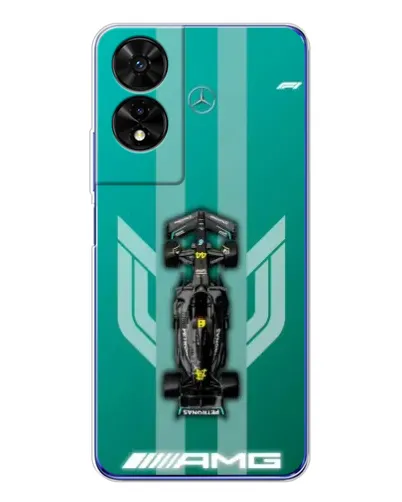 Чехол для TCL 505 с картинкой «Mercedes AMG Petronas»