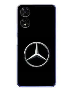 Чехол для TCL 505 с картинкой «Mercedes классический лого»