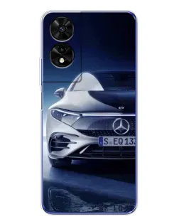 Чехол для TCL 505 с картинкой «Mercedes EQ — будущее»