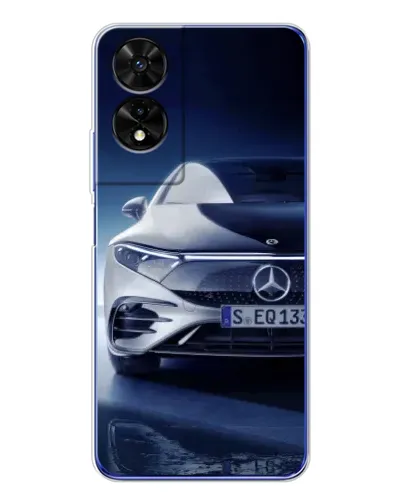 Чехол для TCL 505 с картинкой «Mercedes EQ — будущее»