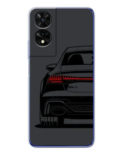 Чехол для TCL 505 с картинкой «Задняя часть Audi — арт» Чехол для TCL 505 с картинкой «Задняя часть Audi — арт»