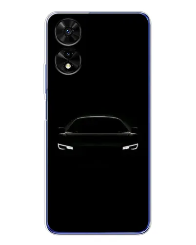 Чехол для TCL 505 с картинкой «Взгляд Audi в темноте» Чехол для TCL 505 с картинкой «Взгляд Audi в темноте»