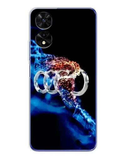 Чехол для TCL 505 с картинкой «Энергия лого Audi» Чехол для TCL 505 с картинкой «Энергия лого Audi»