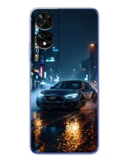 Чохол для TCL 505 з картинкою «Нічне місто та Audi» Чохол для TCL 505 з картинкою «Нічне місто та Audi»