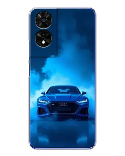 Чехол для TCL 505 с картинкой «Audi — голубая энергия» Чехол для TCL 505 с картинкой «Audi — голубая энергия»