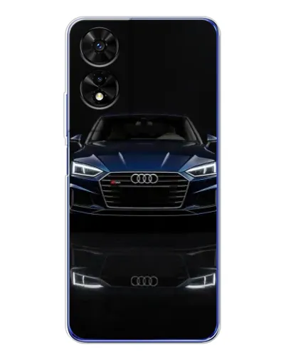 Чехол для TCL 505 с картинкой «Audi — ночное отражение» Чехол для TCL 505 с картинкой «Audi — ночное отражение»