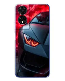 Чохол для TCL 505 з картинкою «Lamborghini червоне сяйво»