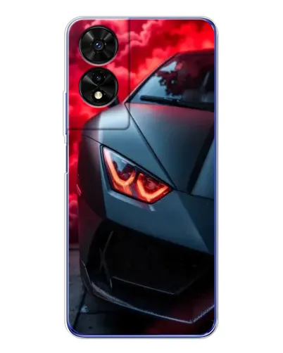 Чохол для TCL 505 з картинкою «Lamborghini червоне сяйво»