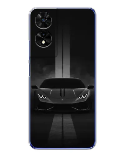 Чохол для TCL 505 з картинкою «Lamborghini симетрія доріг»