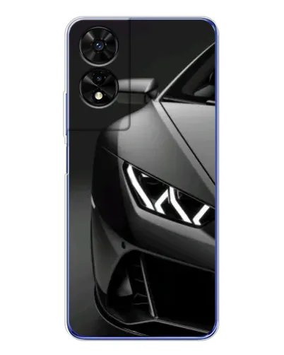 Чохол для TCL 505 з картинкою «Lamborghini фари деталізація»