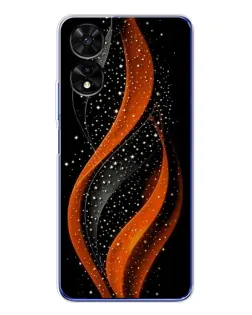 Чехол для TCL 505 с картинкой «Огненная звездная волна»