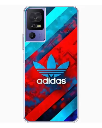 Чехол для TCL 605 с картинкой «Абстракция Adidas»